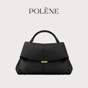 Polène Mokki Premium Leather Shoulder Bag